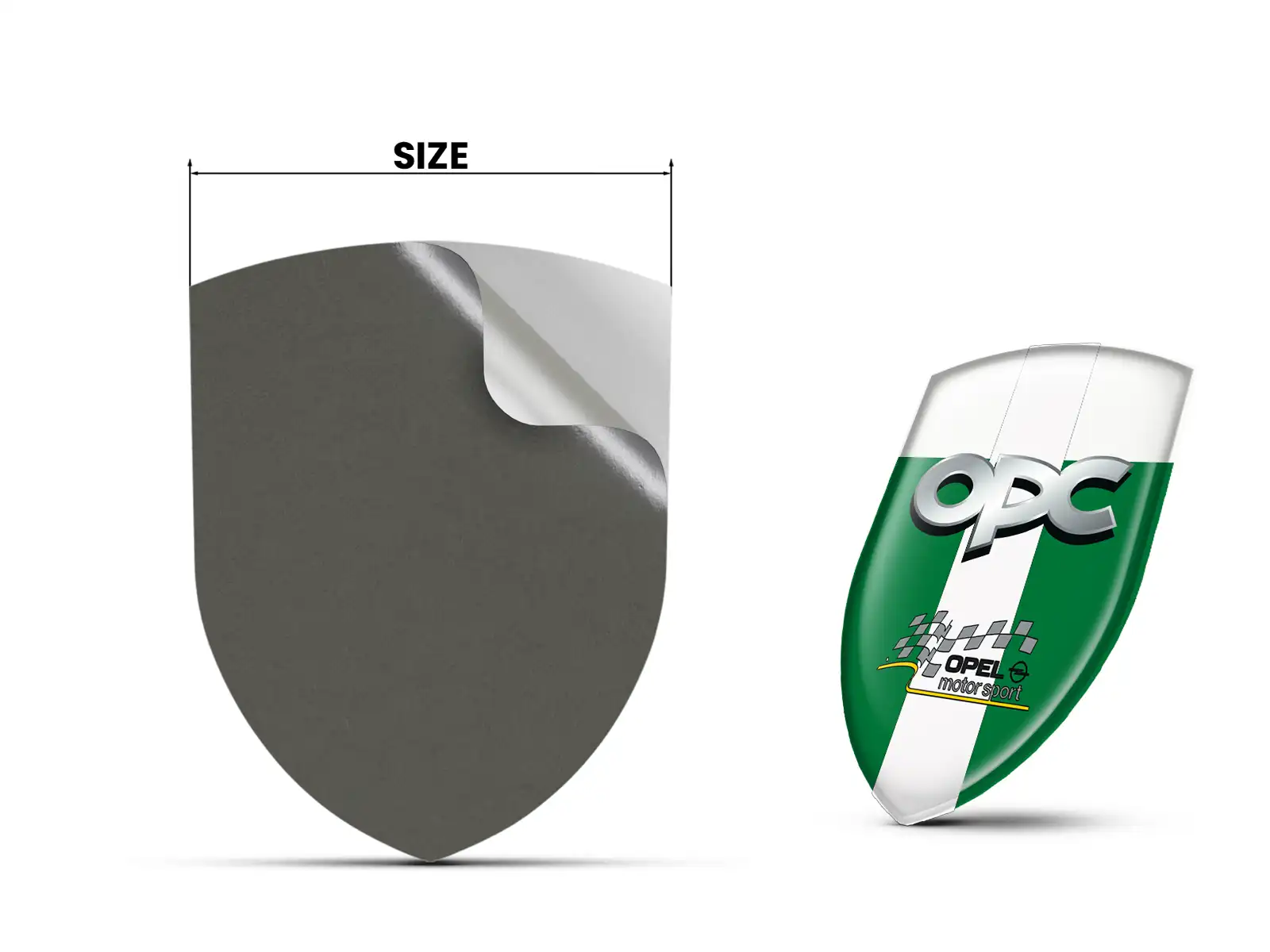 OPC Permanent Stickers Durable High Quality Professional